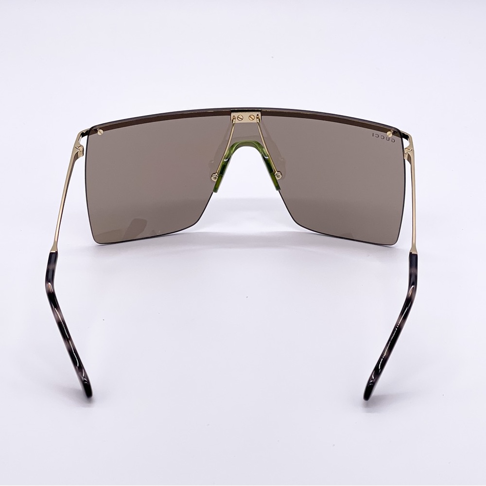 NEW GUCCI GG1096S 002 UNISEX SHIELD SUNGLASSES GUCCI GG1096S - Picture 10 of 14